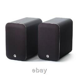 Q Acoustic M20 Active Powered Speakers HD Wireless Bluetooth Satin Black DECO