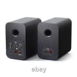 Q Acoustic M20 Active Powered Speakers HD Wireless Bluetooth Satin Black DECO