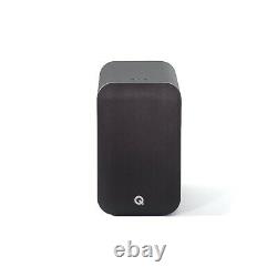 Q Acoustic M20 Active Powered Speakers HD Wireless Bluetooth Satin Black DECO