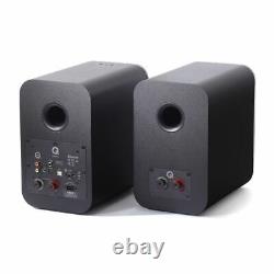 Q Acoustic M20 Bluetooth Active Speakers HD Wireless Music System Satin Black