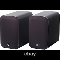 Q Acoustics M20 Speakers Active Bluetooth Pair Black Compact Powered 24-bit