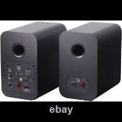 Q Acoustics M20 Speakers Active Bluetooth Pair Black Compact Powered 24-bit