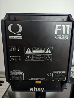 Quested f11 powered studio monitors (pair)