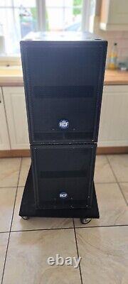 RCF 705AS 15 active subwoofers PAIR WITH COVERS 705-AS mk1 original powered sub