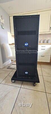 RCF 705AS 15 active subwoofers PAIR WITH COVERS 705 AS mk1 original powered sub