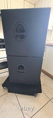 RCF 705AS 15 active subwoofers PAIR WITH COVERS 705-AS mk1 original powered sub