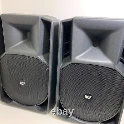 RCF ART 415A MKII Active Powered Speakers (Pair) with Cases inc Warranty