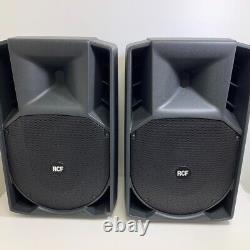 RCF ART 415A MKII Active Powered Speakers (Pair) with Cases inc Warranty
