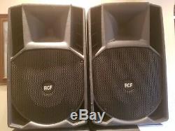 RCF ART 715A 715-A ACTIVE Powered PA Speaker, Pair