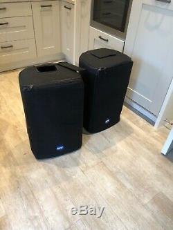 RCF Art 312A Series 480w Powered Speakers (Pair) with soft cases in black