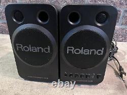 ROLAND MA-8BK Stereo Micro Monitor Speakers Active Powered Studio Pair