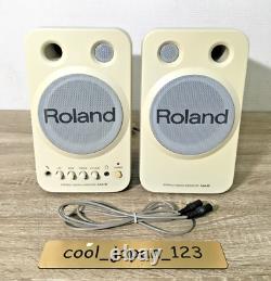 ROLAND MA-8 Speakers Stereo Micro Monitor Active Powered Studio Pair