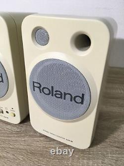 ROLAND MA-8 Speakers Stereo Micro Monitor Active Powered Studio Pair