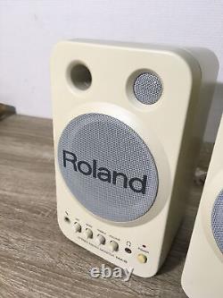 ROLAND MA-8 Speakers Stereo Micro Monitor Active Powered Studio Pair