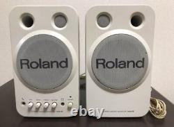 ROLAND MA-8 Stereo Micro Monitor Speakers Active Powered Studio Pair