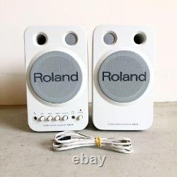 ROLAND MA-8 Stereo Micro Monitor Speakers Active Powered Studio Pair