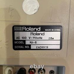 ROLAND MA-8 Stereo Micro Monitor Speakers Active Powered Studio Pair