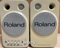 ROLAND MA-8 Stereo Micro Monitor Speakers Active Powered Studio Pair USD