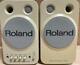 ROLAND MA-8 Stereo Micro Monitor Speakers Active Powered Studio Pair amplifiers