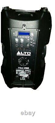 Rare pair of Alto TS115 VIBE 15 powered active speakers 800w watt dj 1600w