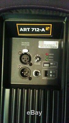 Rcf Art712-a Mk4 Powered Speakers (new-boxed With New Rcf Covers) Pair