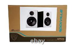 RockvilIe APM6W 6.5 2-Way 350W Active/Powered USB Studio Monitor Speakers Pair