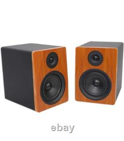 Rockville (2) APM6C 6.5 Powered Studio Monitors+Active 10 Subwoofer+Foam Pads