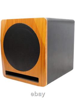Rockville (2) APM6C 6.5 Powered Studio Monitors+Active 10 Subwoofer+Foam Pads