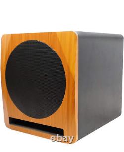Rockville 2 APM6C 6.5 Powered Studio Monitors+Active 10 Subwoofer+Stands+Pads