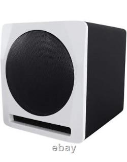Rockville (2) APM6W 6.5 Powered Studio Monitors+Active 10 Subwoofer+Stands+Pad