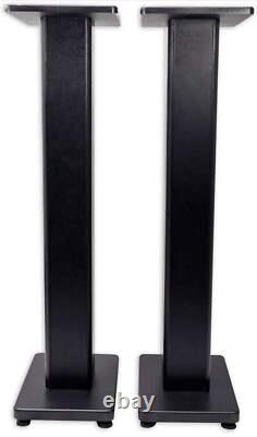 Rockville (2) APM6W 6.5 Powered Studio Monitors+Active 10 Subwoofer+Stands+Pad