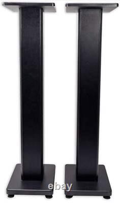 Rockville (2) APM8B 8 Powered Studio Monitors+Active 10 Subwoofer+Stands and P