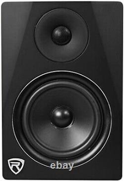 Rockville APM6W 6.5 2-Way 350W Active/Powered USB Studio Monitor Speakers Pair