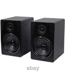 Rockville APM8B 8 2-Way 500W Active/Powered USB Studio Monitor Speakers Pair