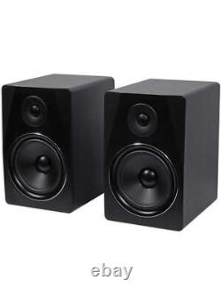 Rockville APM8B 8 2-Way 500W Active/Powered USB Studio Monitor Speakers Pair