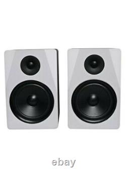 Rockville APM8W 8 2-Way 500W Active/Powered USB Studio Monitor Speakers Pair