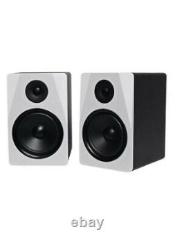 Rockville APM8W 8 2-Way 500W Active/Powered USB Studio Monitor Speakers Pair