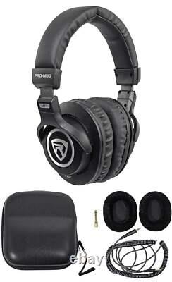 Rockville Apm6c 6.5 2-Way 350W Active/Powered USB Studio Monitor Speakers Pair