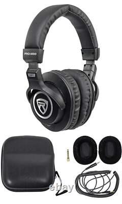 Rockville Apm6c 6.5 2-Way 350W Active/Powered USB Studio Monitor Speakers Pair