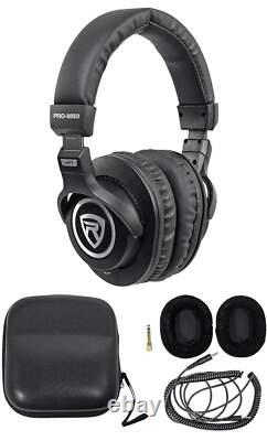 Rockville Apm6c 6.5 2-Way 350W Active/Powered USB Studio Monitor Speakers Pair