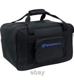 Rockville Pair BPA8 8 Professional Powered Active 300w DJ PA Speaker w Bluetoot