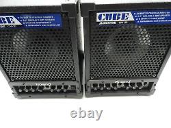 Roland CM-30 Portable Powered Cube Monitor Amplifier pair from japan Rank B