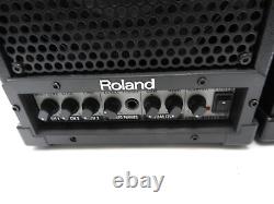 Roland CM-30 Portable Powered Cube Monitor Amplifier pair from japan Rank B