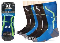 Russell Men's Active Performance Dri-Power 360 Crew Socks, 12 pr, FREE SHIPPING