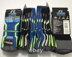 Russell Men's Active Performance Dri-Power 360 Crew Socks, 12 pr, FREE SHIPPING