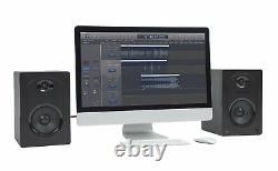 Samson MediaOne M50 80 Watt Powered Studio Monitors Pair SAM50