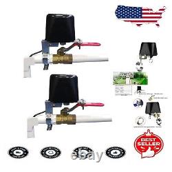 Seamless Installation Smart WiFi Water Valve Set Compatible with iOS/Android