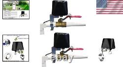 Seamless Installation Smart WiFi Water Valve Set Compatible with iOS/Android