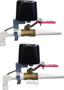 Seamless Installation Smart WiFi Water Valve Set Compatible with iOS/Android