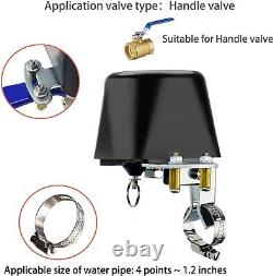 Seamless Installation Smart WiFi Water Valve Set Compatible with iOS/Android